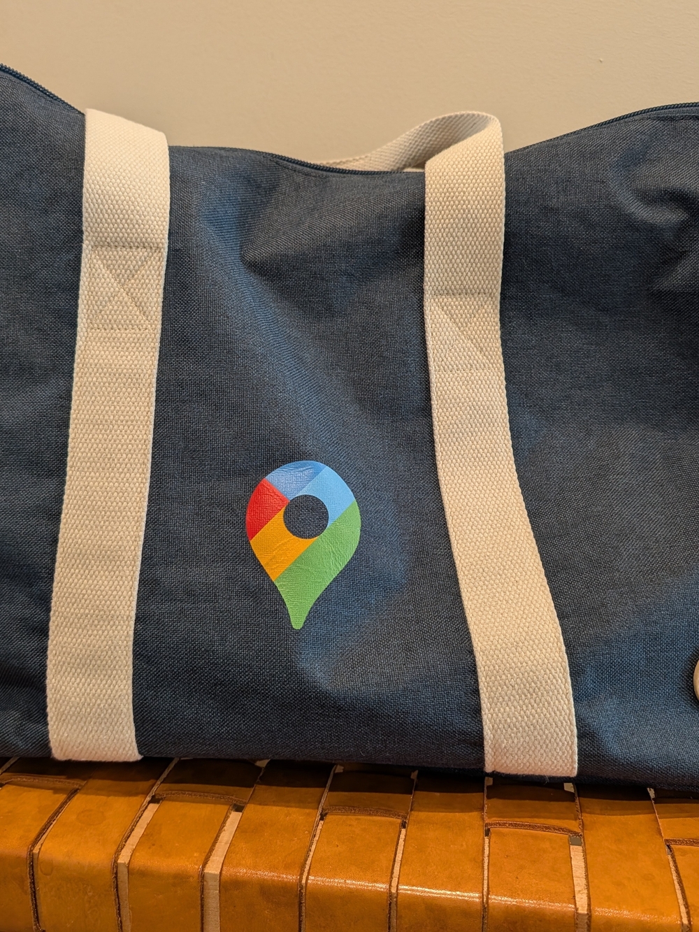 Official Google Maps Duffle Bag (Blue) #Corporate Swag